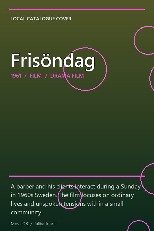 Frisöndag poster