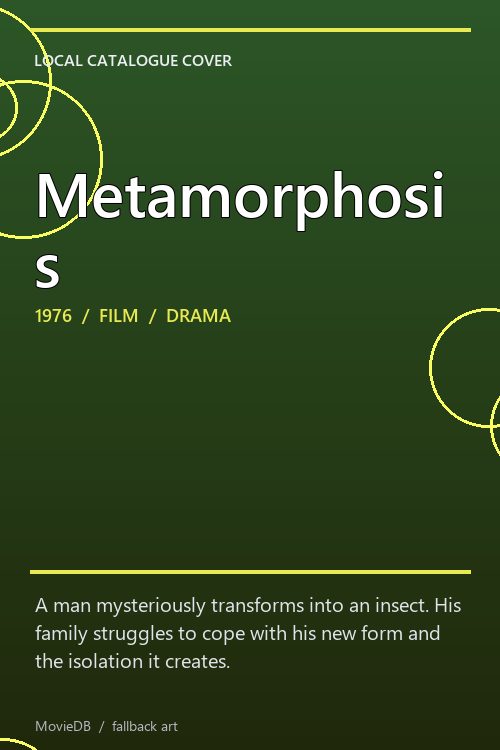 Metamorphosis poster