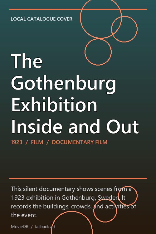 The Gothenburg Exhibition Inside and Out poster