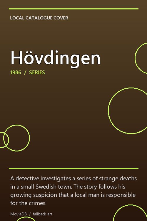Hövdingen poster