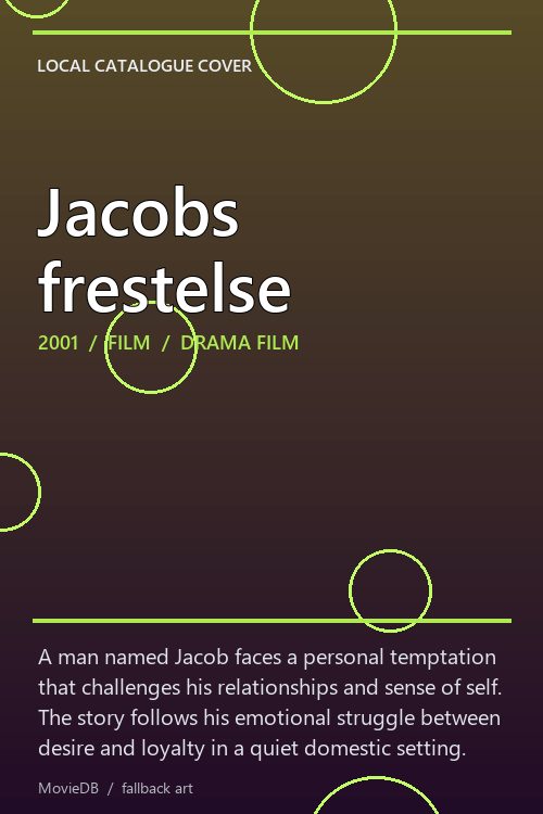 Jacobs frestelse poster