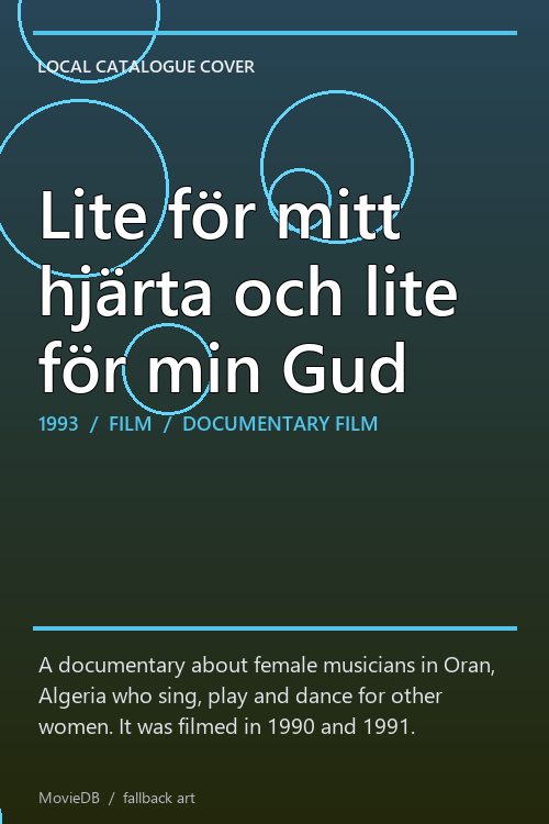 Lite för mitt hjärta och lite för min Gud poster