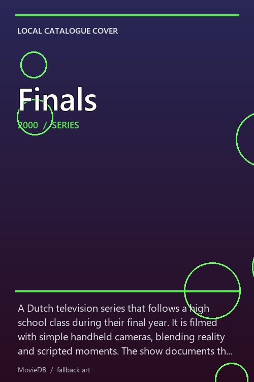 Finals poster