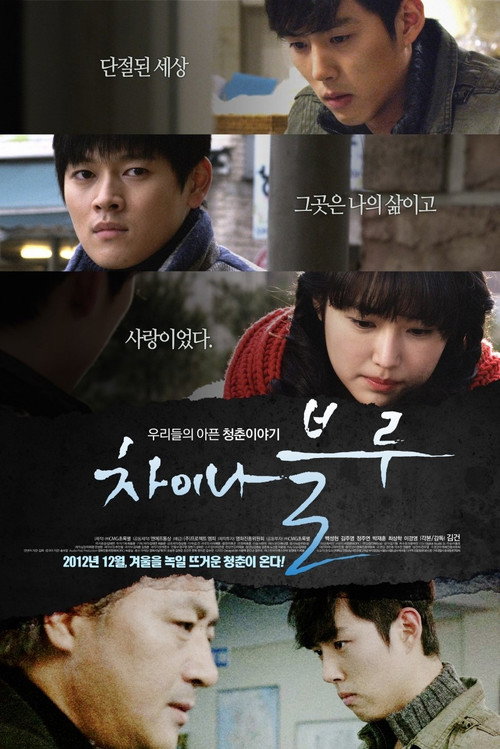 China Blue poster