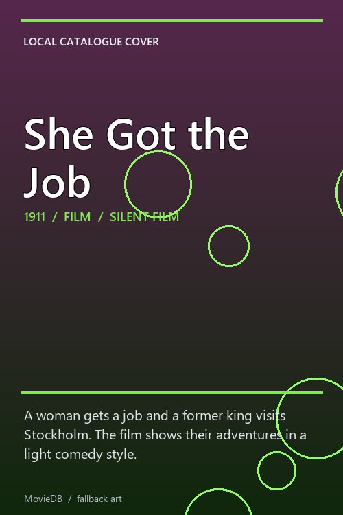 She Got the Job poster
