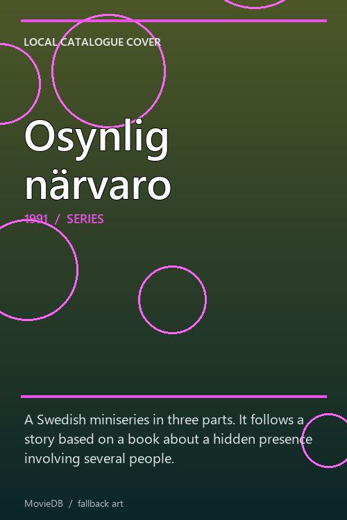 Osynlig närvaro poster