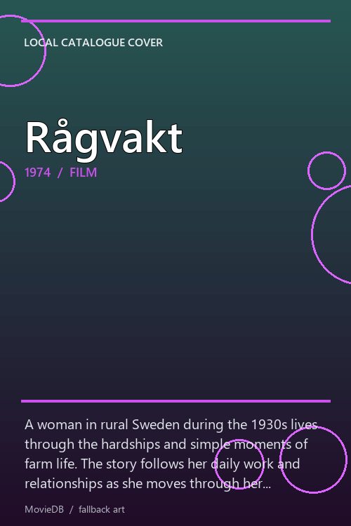 Rågvakt poster