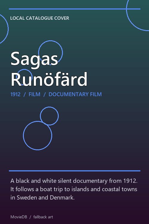 Sagas Runöfärd poster