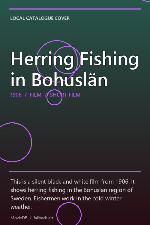 Herring Fishing in Bohuslän poster