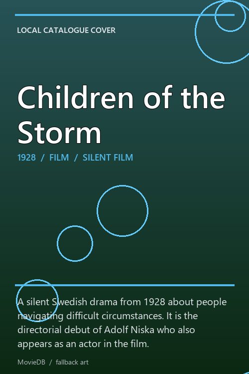 Children of the Storm poster