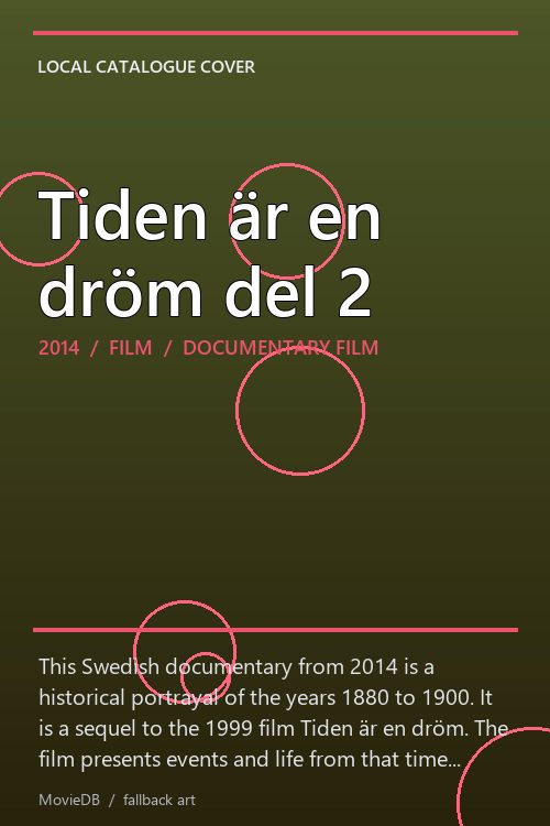 Tiden är en dröm del 2 poster