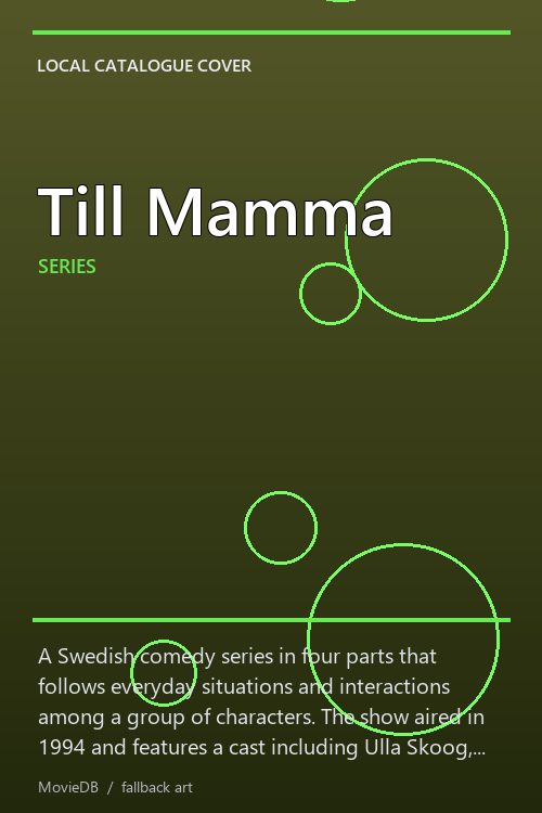 Till Mamma poster