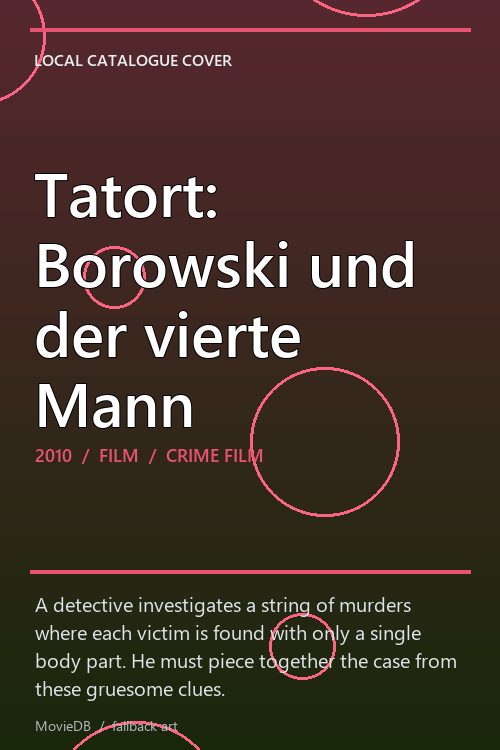 Tatort: Borowski und der vierte Mann poster