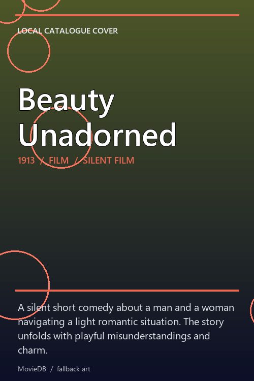 Beauty Unadorned poster