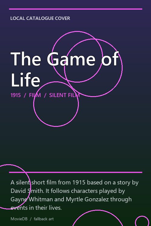 The Game of Life poster
