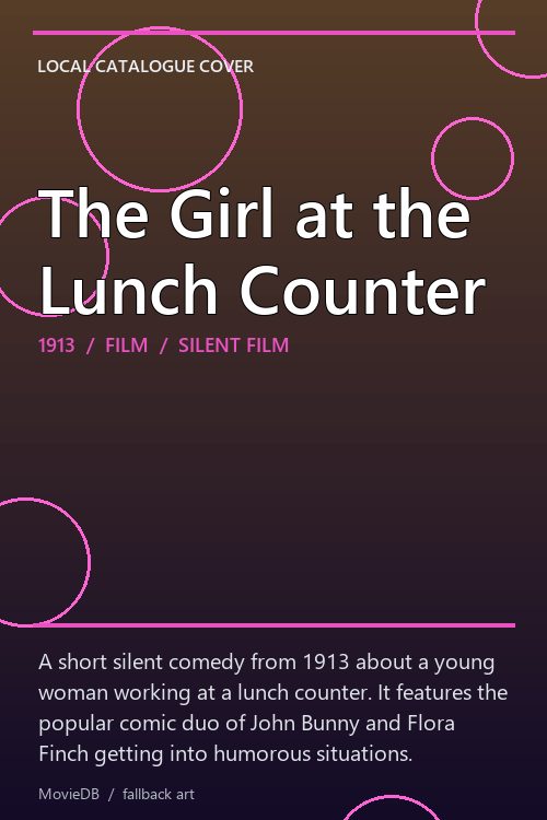 The Girl at the Lunch Counter poster
