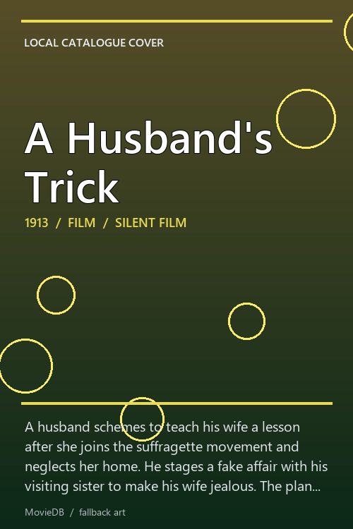 A Husband's Trick poster