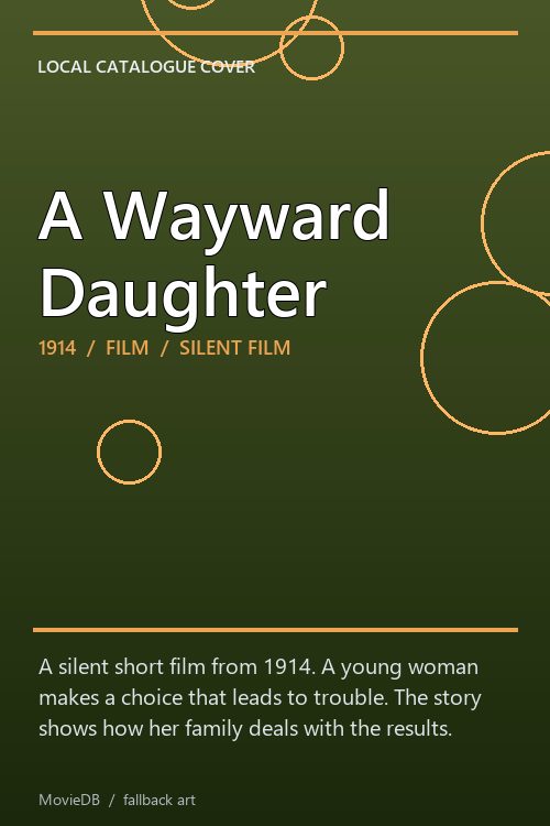 A Wayward Daughter poster