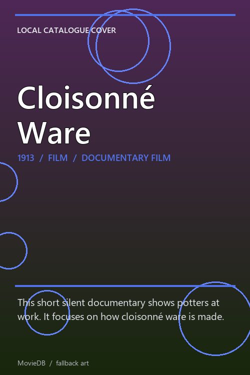 Cloisonné Ware poster