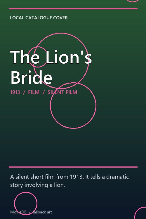 The Lion's Bride poster