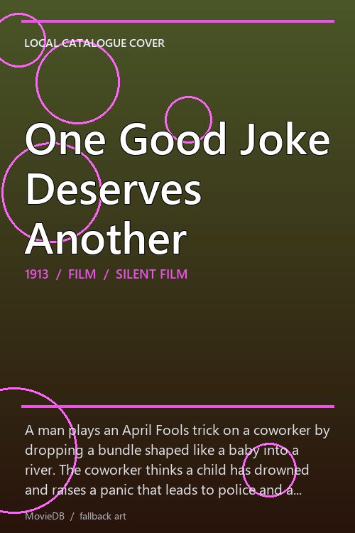 One Good Joke Deserves Another poster