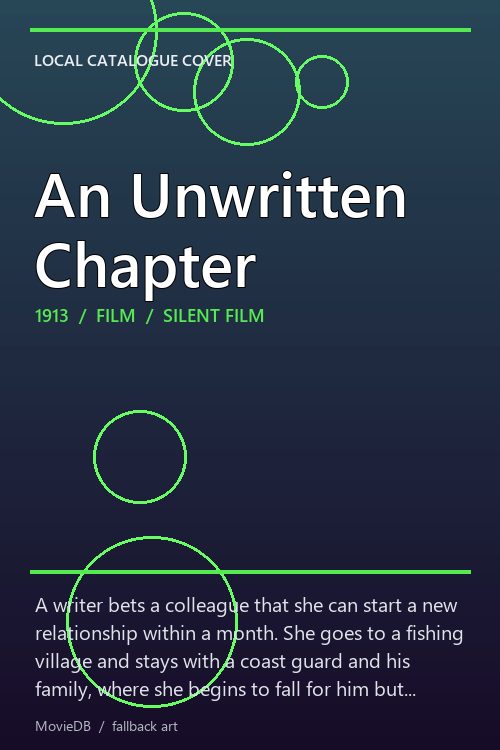 An Unwritten Chapter poster