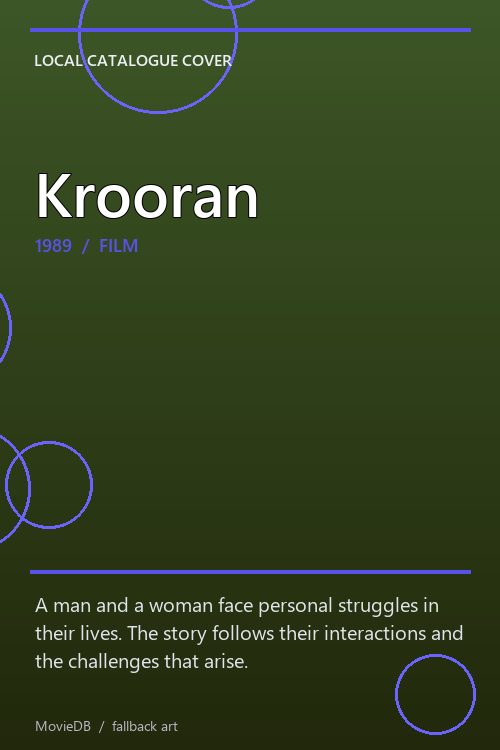 Krooran poster