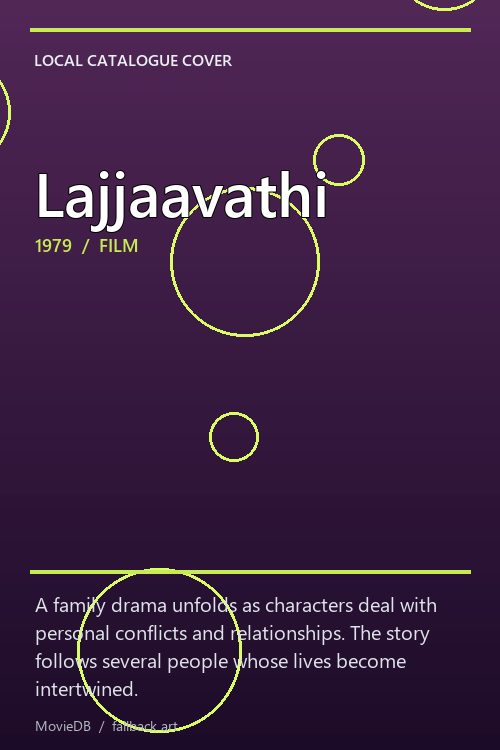 Lajjaavathi poster