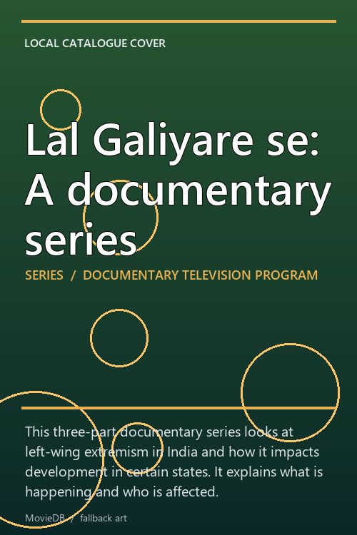 Lal Galiyare se: A documentary series poster