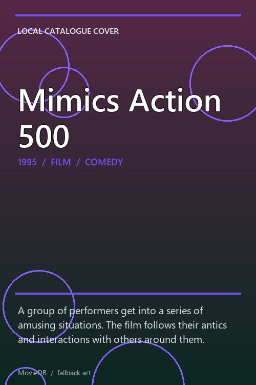 Mimics Action 500 poster