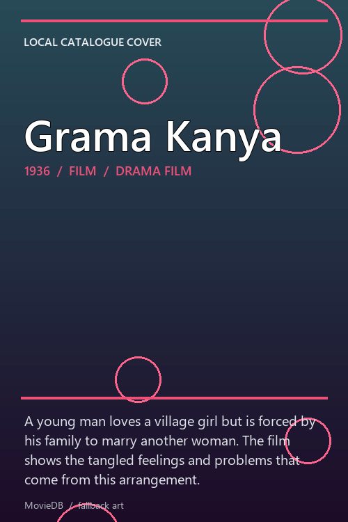 Grama Kanya poster