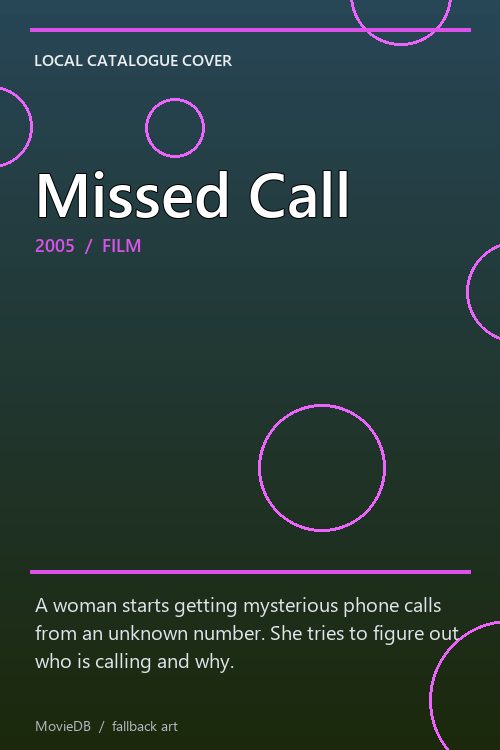 Missed Call poster