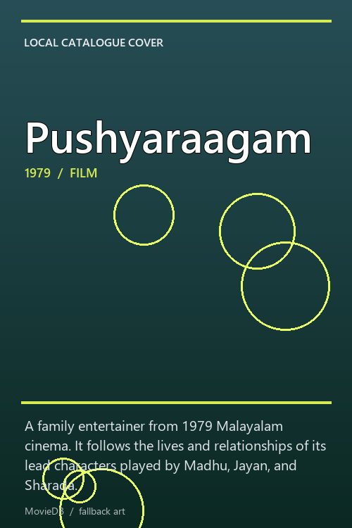 Pushyaraagam poster