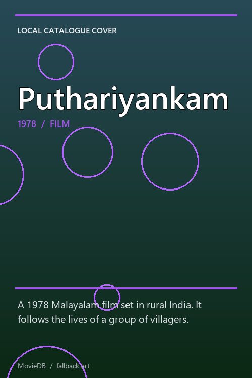 Puthariyankam poster