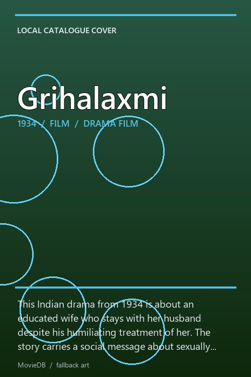 Grihalaxmi poster
