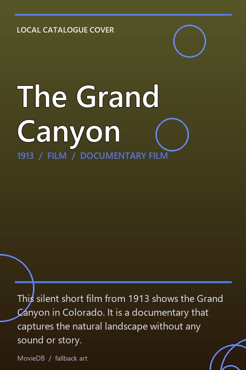 The Grand Canyon poster