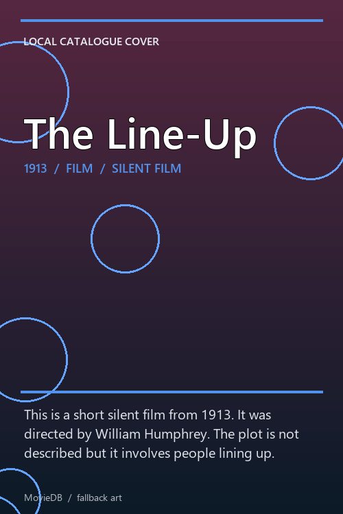 The Line-Up poster