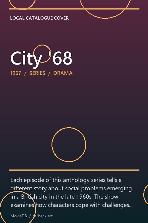 City '68 poster