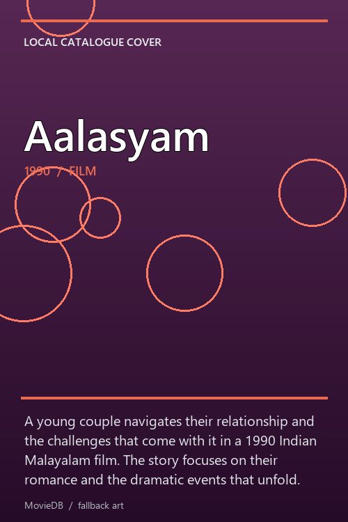 Aalasyam poster