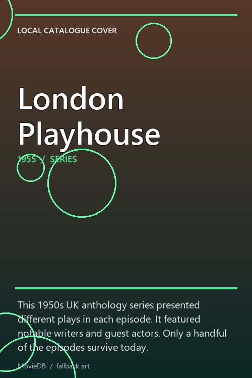 London Playhouse poster