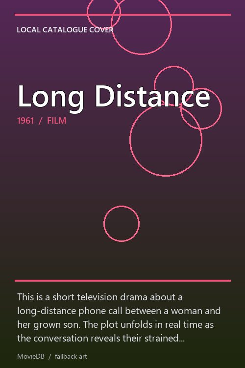 Long Distance poster