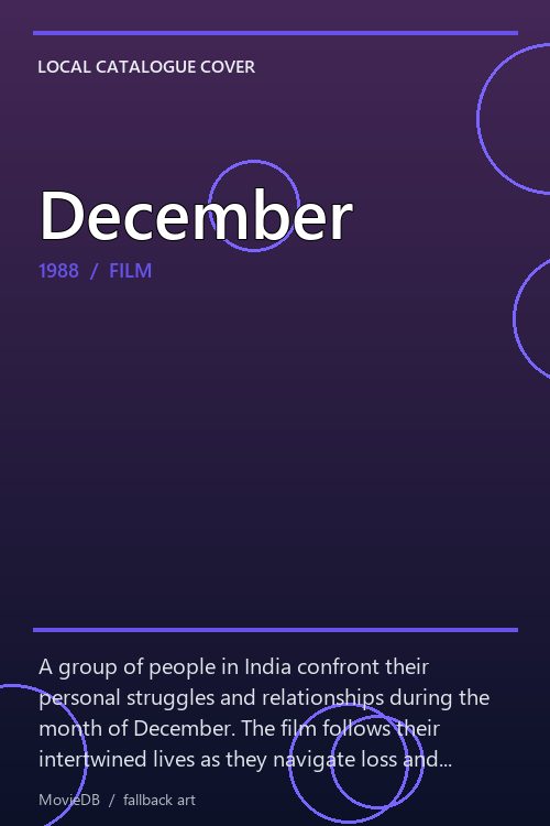 December poster