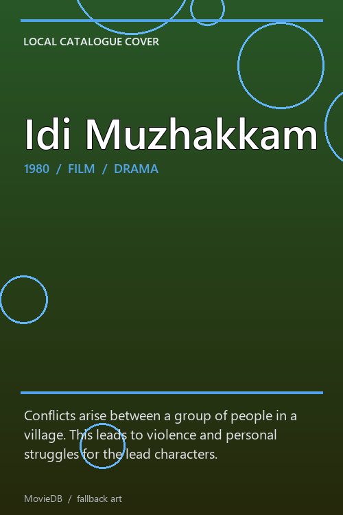 Idi Muzhakkam poster