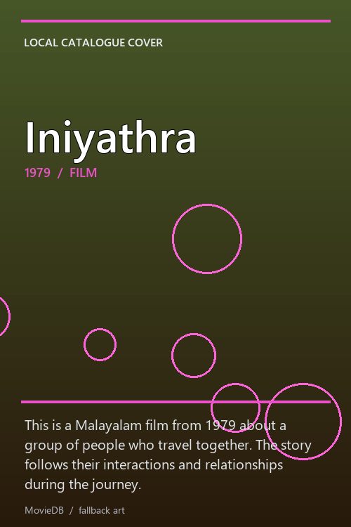 Iniyathra poster