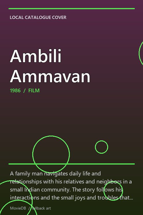 Ambili Ammavan poster