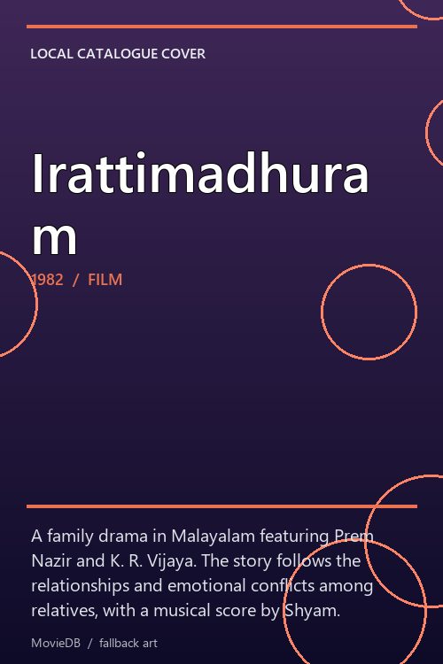 Irattimadhuram poster