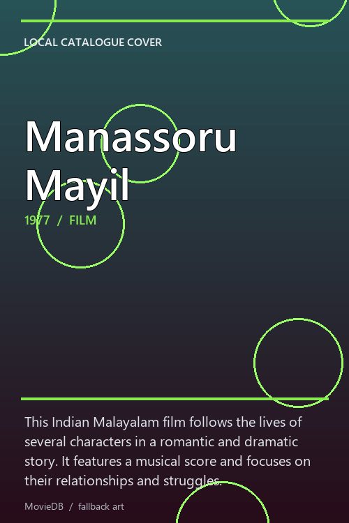 Manassoru Mayil poster