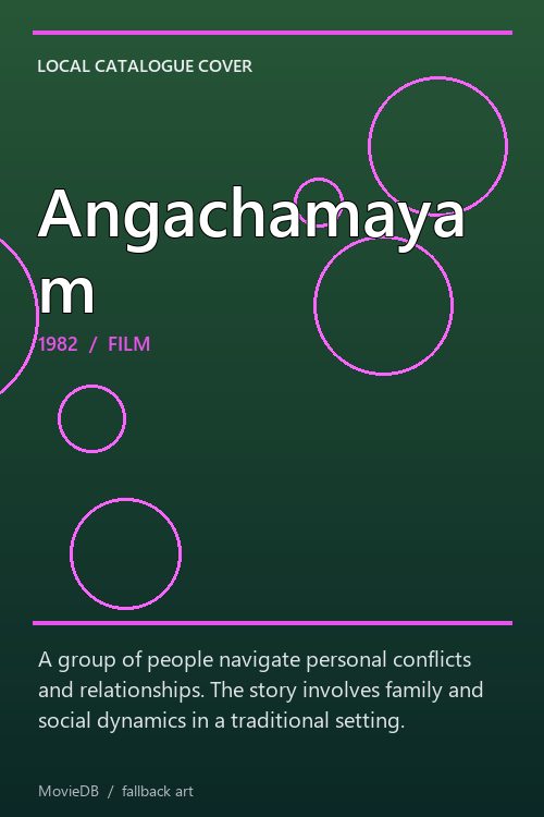 Angachamayam poster