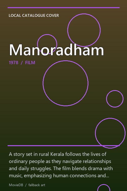 Manoradham poster