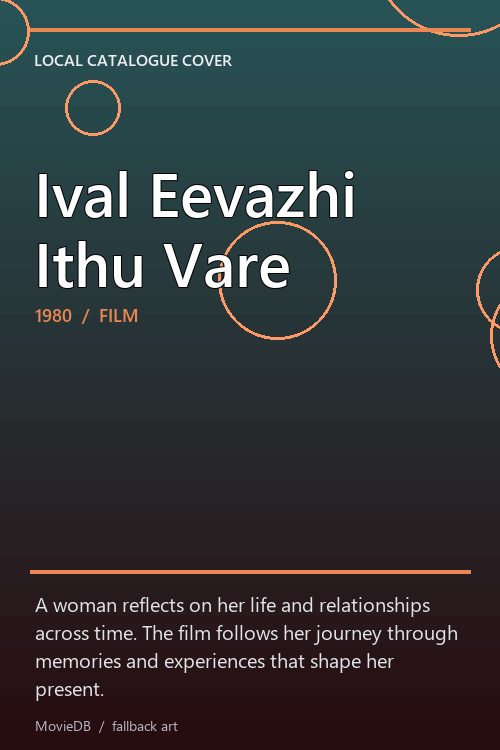 Ival Eevazhi Ithu Vare poster